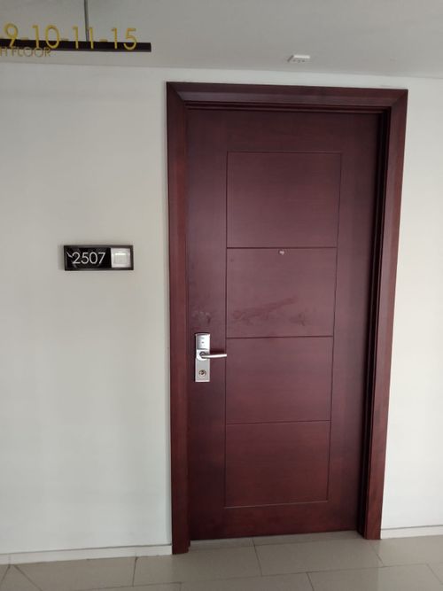 foto tampak rumah tipe 1 BR B (AC25-07) perumahan The Accent