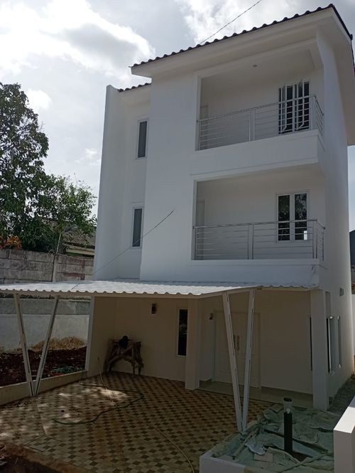 foto tampak rumah tipe 90/168 perumahan Grand Sokka Residence