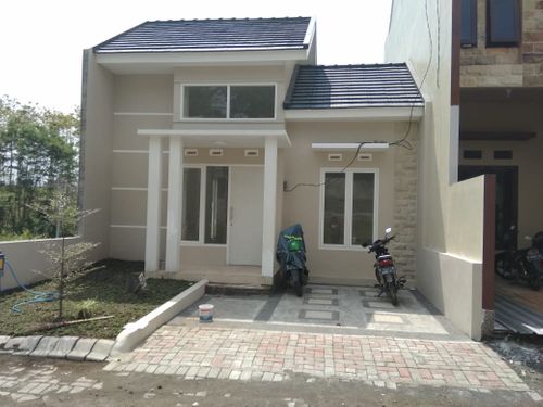 foto tampak rumah tipe 36 perumahan KALILA RESIDENCE