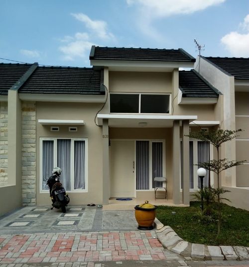 foto tampak rumah tipe 45 perumahan KALILA RESIDENCE