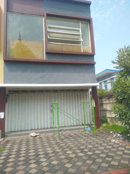 foto tampak rumah tipe RUKO A1 perumahan SAFIRA GARDEN