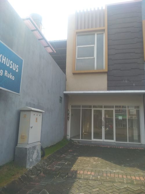 foto tampak rumah tipe RUKO A2 perumahan SAFIRA GARDEN