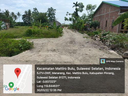 foto gerbang perumahan FARALAND CITY