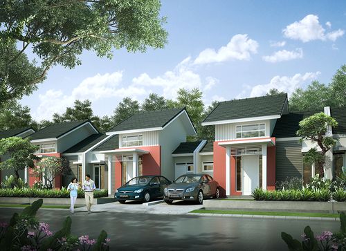 foto tampak rumah tipe Magnolia 2A (17-Des-21) perumahan CitraIndah City