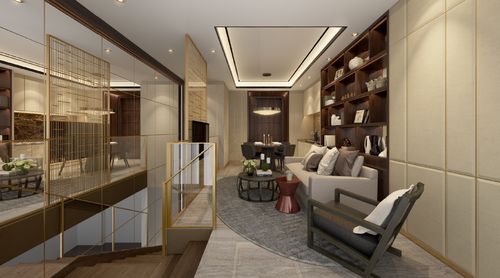 foto tampak rumah tipe DELUXE SUITES perumahan SPRINGHILL ROYALE SUITES (SPRINGHILL GOLF PENTHOUSE)
