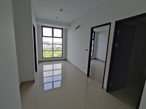 foto tampak rumah tipe 2BRA perumahan The Kahyangan Solo Baru Tower Apsara