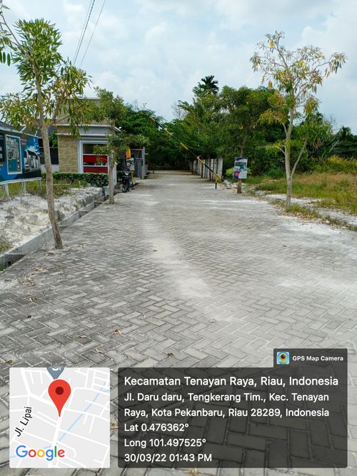 foto gerbang perumahan Kapau Sari Residence "Cluster Tulip"