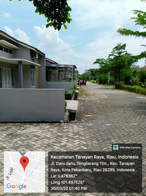 foto posisi tengah perumahan Kapau Sari Residence "Cluster Tulip"