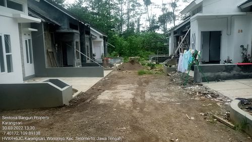 foto posisi tengah perumahan PURIMAS KARANGSARI