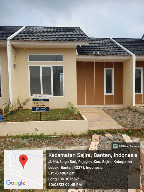 foto contoh rumah perumahan KARIAN CITY