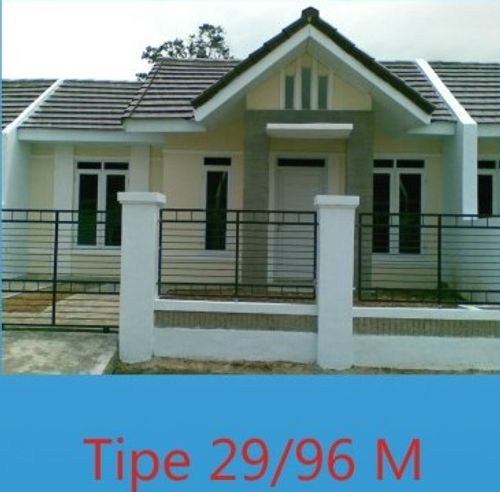 foto tampak rumah tipe 29/96M perumahan Griya Permata Asri