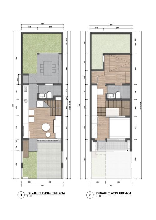 foto denah rumah tipe i3 no 5 perumahan Fleekhauz R