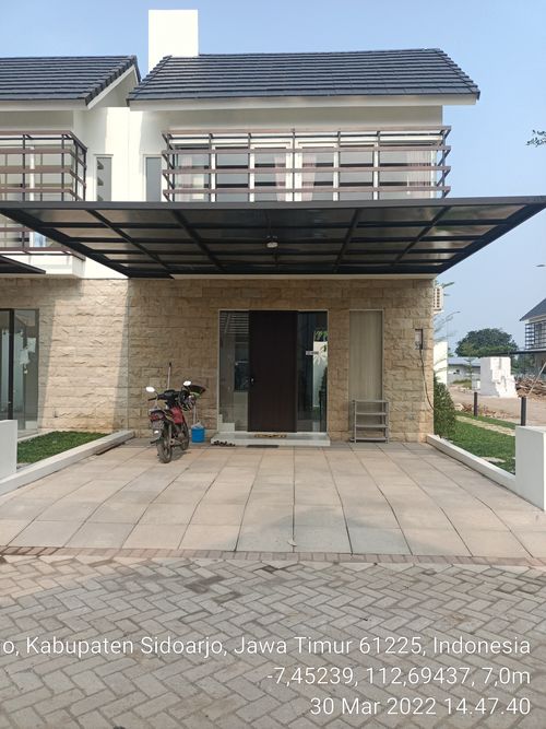 foto contoh rumah perumahan Mutiara City