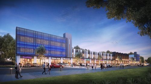foto tampak rumah tipe RUKO A (2022) perumahan GRAND SUNRISE