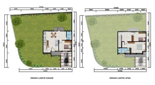 foto denah rumah tipe Loire perumahan CitraGran Cibubur - Danehill