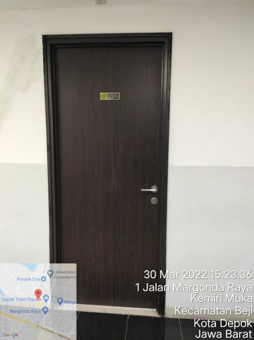 foto contoh rumah perumahan Park View Depok