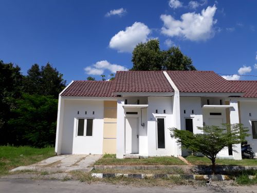 foto tampak rumah tipe RS 36/84 perumahan PERUMAHAN JERUK SAWIT PERMAI