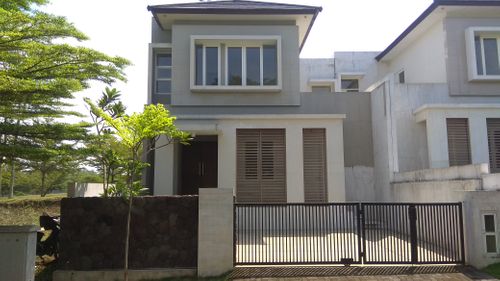 foto tampak rumah tipe Palm Valley I - 07 perumahan The Araya