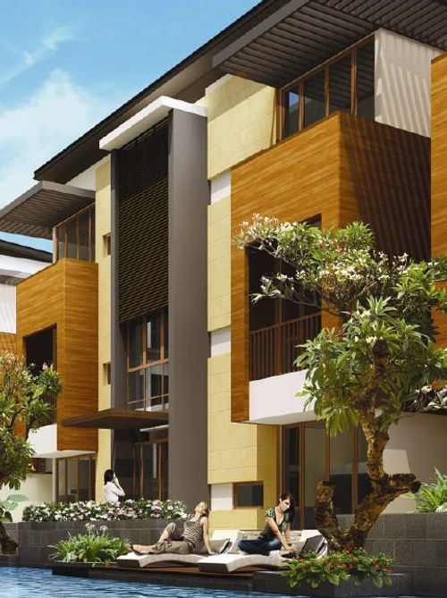 foto tampak rumah tipe Carnelian LT 2/19 perumahan Asatti