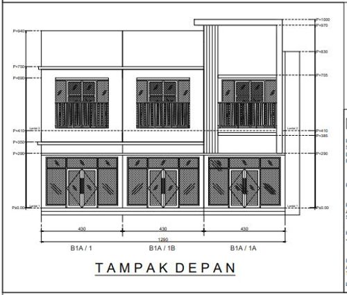 foto denah rumah tipe 87/62 perumahan KARTIKA RESIDENCE