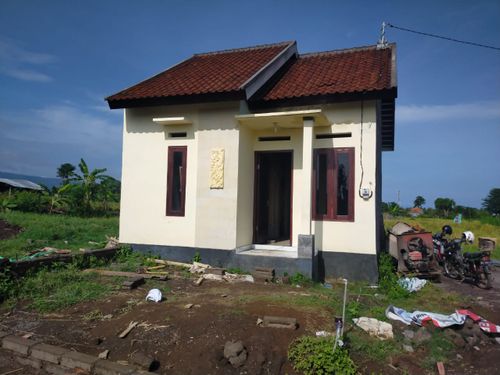 foto tampak rumah tipe 32/65 perumahan PURI SERANGAN PERMAI TAHAP II
