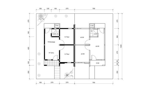 foto denah rumah tipe 36 84 F perumahan BUMI SLANGGEN INDAH