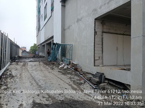 foto posisi tengah perumahan Suncity Residence Apartemen