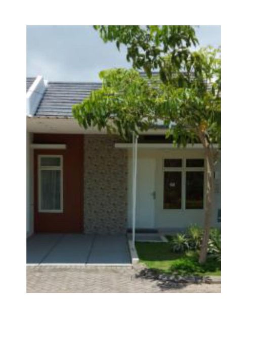 foto tampak rumah tipe 36 Sudut perumahan MUTIARA GADING 2 EXTENSION