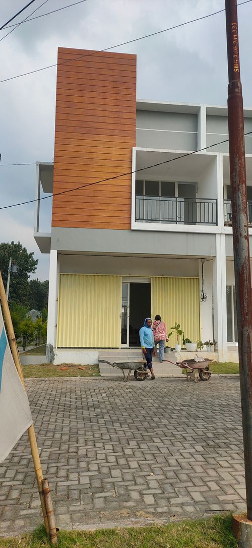 foto tampak rumah tipe RUKO A3 perumahan AYODYA PARK