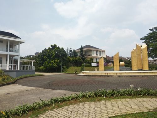 foto posisi tengah perumahan Pakuan Hill