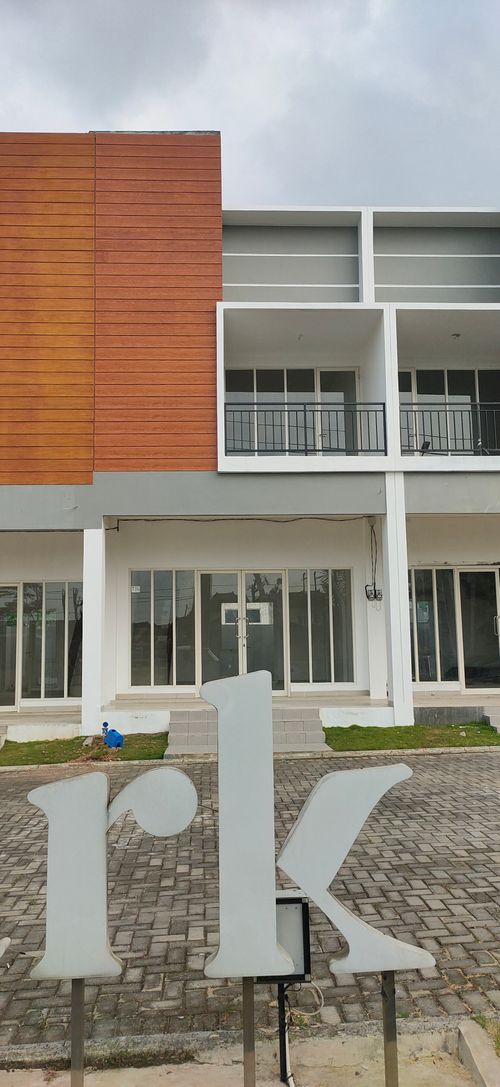 foto tampak rumah tipe RUKO A 5 perumahan AYODYA PARK