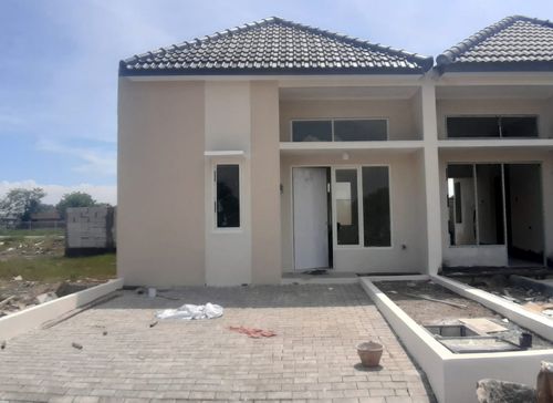 foto tampak rumah tipe 38.5 perumahan Newtown Park