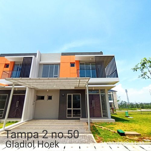 foto denah rumah tipe GLADIOL perumahan PIK 2 - DISTRICT 26