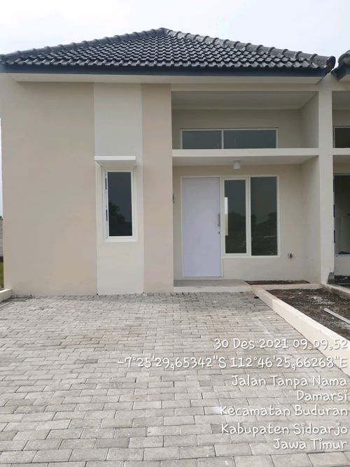 foto tampak rumah tipe 38.6 perumahan Newtown Park