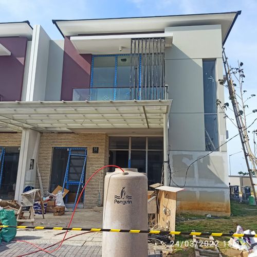 foto tampak rumah tipe EUGENIA perumahan PIK 2 - DISTRICT 26