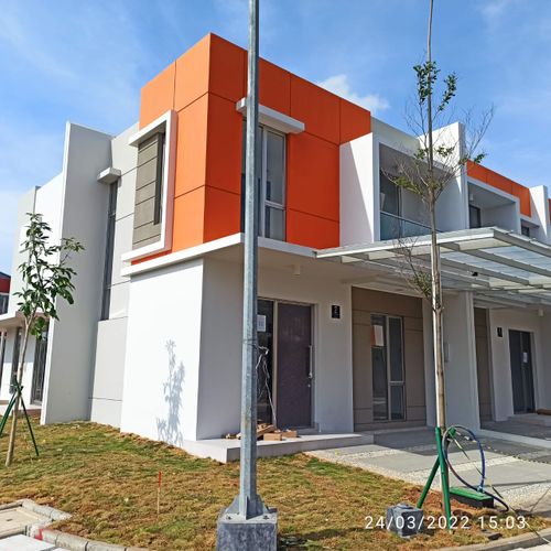 foto tampak rumah tipe ORCHID perumahan PIK 2 - DISTRICT 26