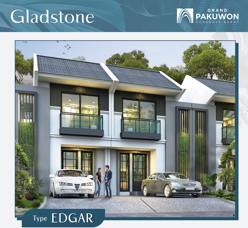 foto tampak rumah tipe Edgar perumahan BRISBANE - GLADSTONE