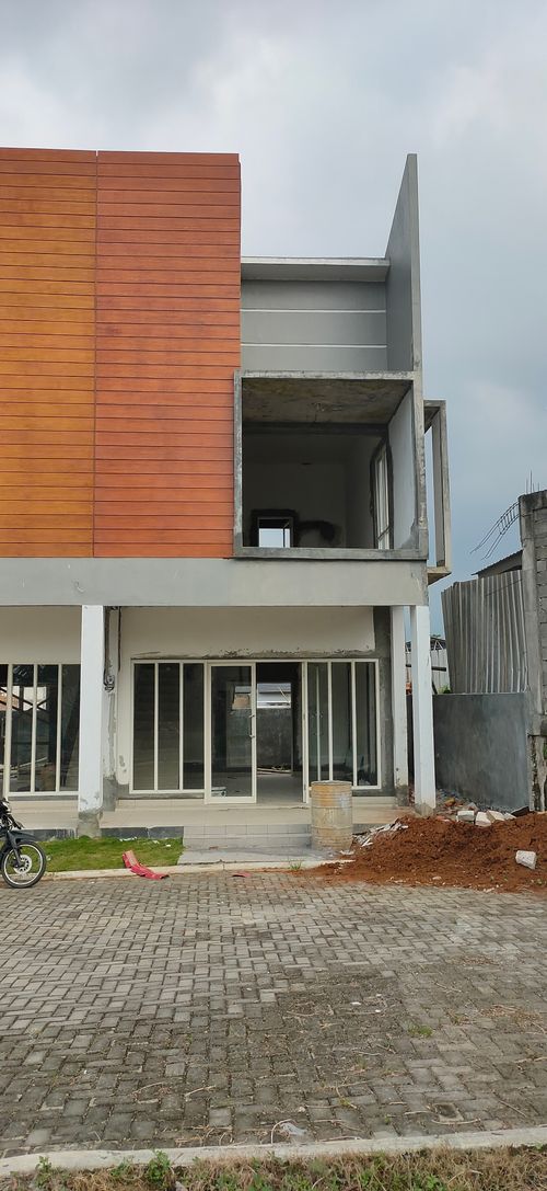 foto tampak rumah tipe RUKO A9 perumahan AYODYA PARK