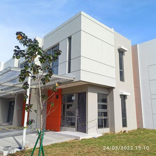 foto tampak rumah tipe JASMINE perumahan PIK 2 - DISTRICT 26