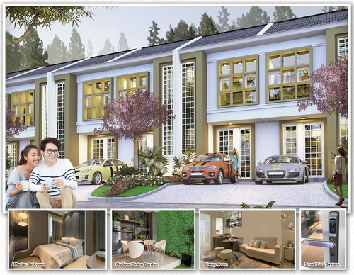 foto tampak rumah tipe Walby perumahan ADELAIDE 2 GRAND PAKUWON