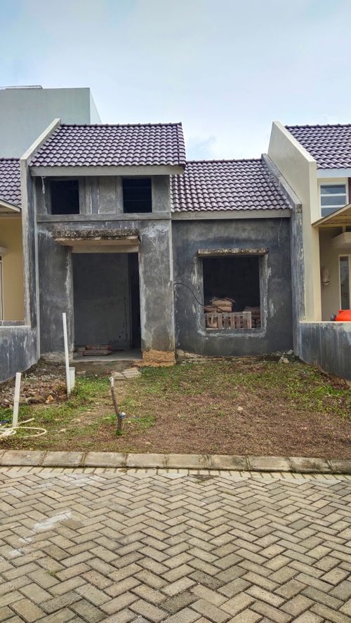 foto tampak rumah tipe New Opal perumahan CITRALAND AMBON