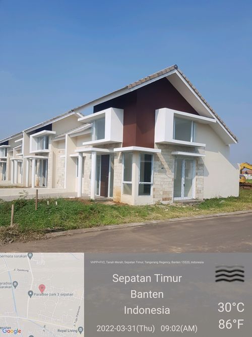 foto posisi tengah perumahan Paradise Park Residence @Tanah Merah