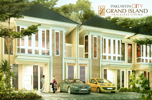 foto tampak rumah tipe Maica perumahan MOSSEL BAY PAKUWON CITY