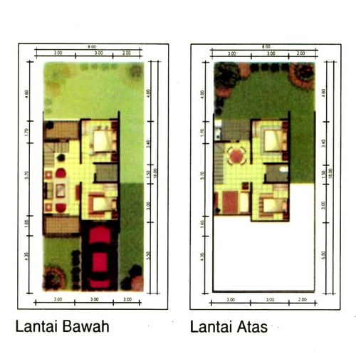 foto denah rumah tipe 90 perumahan BUKIT CIPTA INDAH