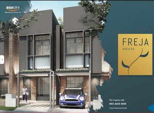 foto tampak rumah tipe 51/40 C5-2 perumahan FREJA