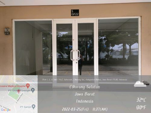 foto denah rumah tipe The Hall at Trivium perumahan RUKO MAGNETICA