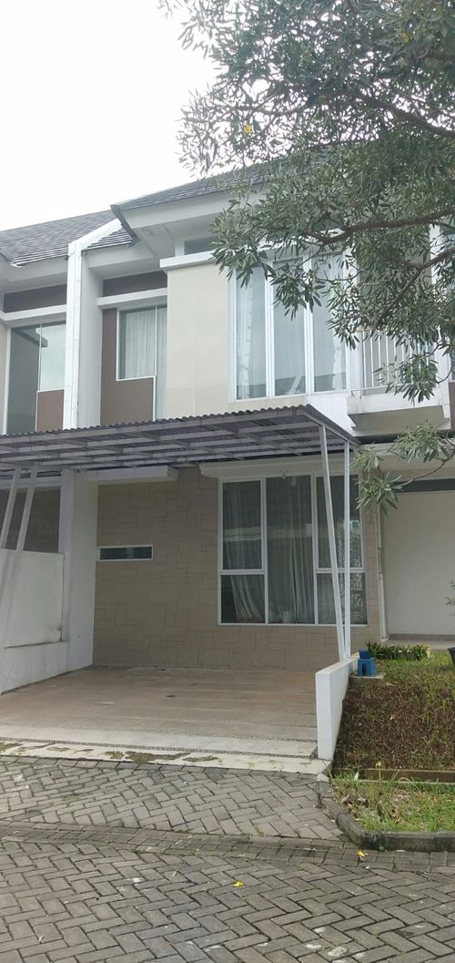 foto tampak rumah tipe KP Raya 9 perumahan GRIYA BOGOR RAYA