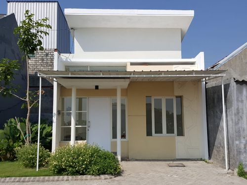 foto tampak rumah tipe 38.9 perumahan Newtown Park