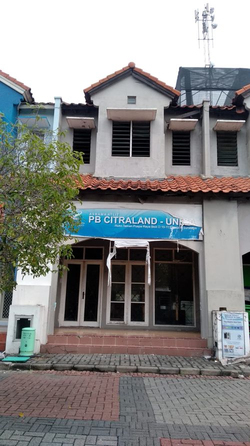 foto tampak rumah tipe Deluxe perumahan TAMAN PUSPA RAYA CITRALAND