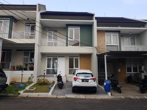 foto tampak rumah tipe 68 perumahan The Awani Residence 2
